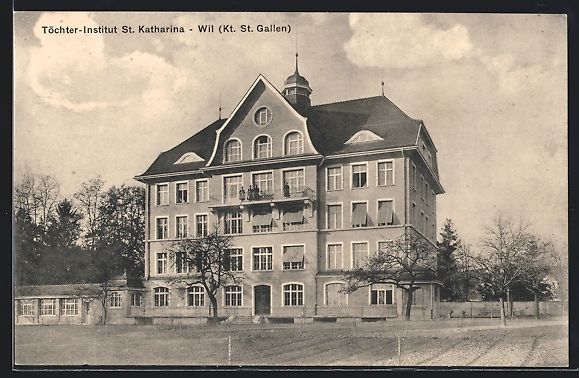 Ansichtskarten: AK Wil, Töchter-Institut St. Katharina – Gebraucht aus Berlin von bartko-reher