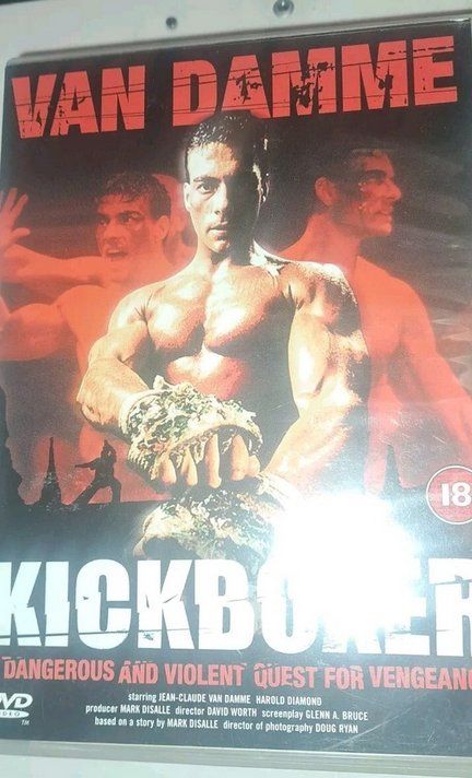 Alle DVDs: Kickboxer (Jean-Claude Van Damme) UK-Import / EN  ©'2003 OVP – Neu und originalverpackt aus St.Gallen von elk2022
