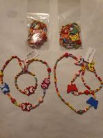Set mit Kette und Armband aus Holz 4 Stk. im Multipack Neu