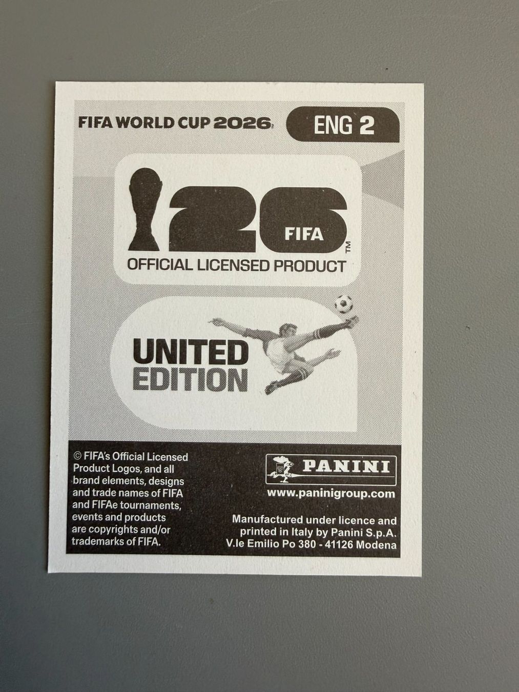 Panini Sammelbilder & Trading cards: Panini Jordan Pickford ENG2 – Gebraucht aus Liebefeld von Ronaldo-1996 1