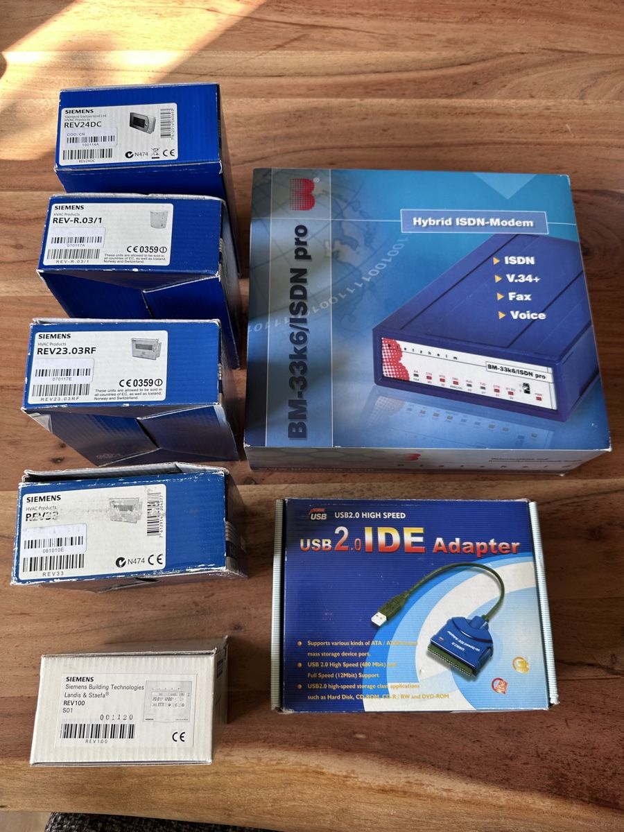 Siemens Heizgeräte: Raumregler Heizung / Modem – Neu und originalverpackt aus Hinwil von Wutu