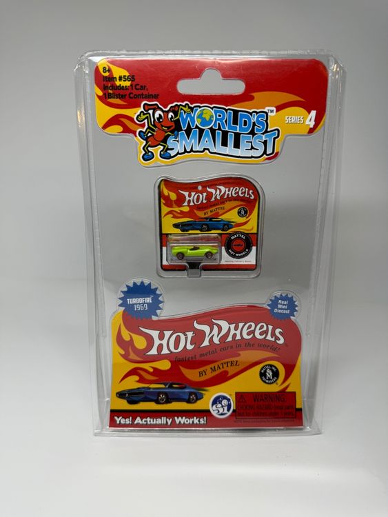 World‘s Smallest Hotwheels Turbofire 1969 