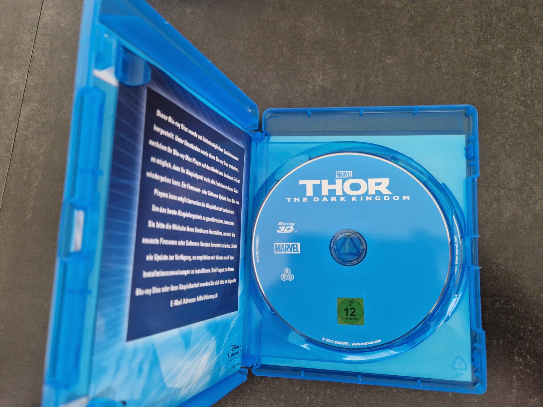 Alle DVDs: Thor 2 - The Dark World Blu-Ray 3D + Blu-Ray Topzustand – Gebraucht aus Buchs SG von Herc01 1