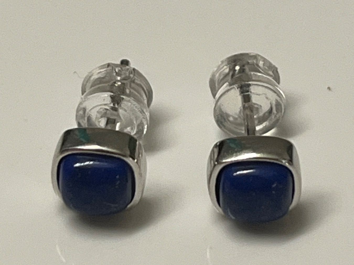 Orecchini pendenti & Orecchini a lobo: Sterlingsilberohrstecker mit Lapislazuli – Nuovo (secondo la descrizione) da Birmenstorf AG venduto da BMW.M5