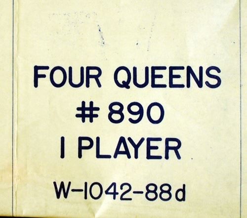 Flippers: Four Queens – D'occasion à Schalunen par schwabspielautomaten
