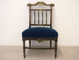 Antiker (Gebets-) Stuhl - wohl Frankreich ca. 1880 (HE17)
