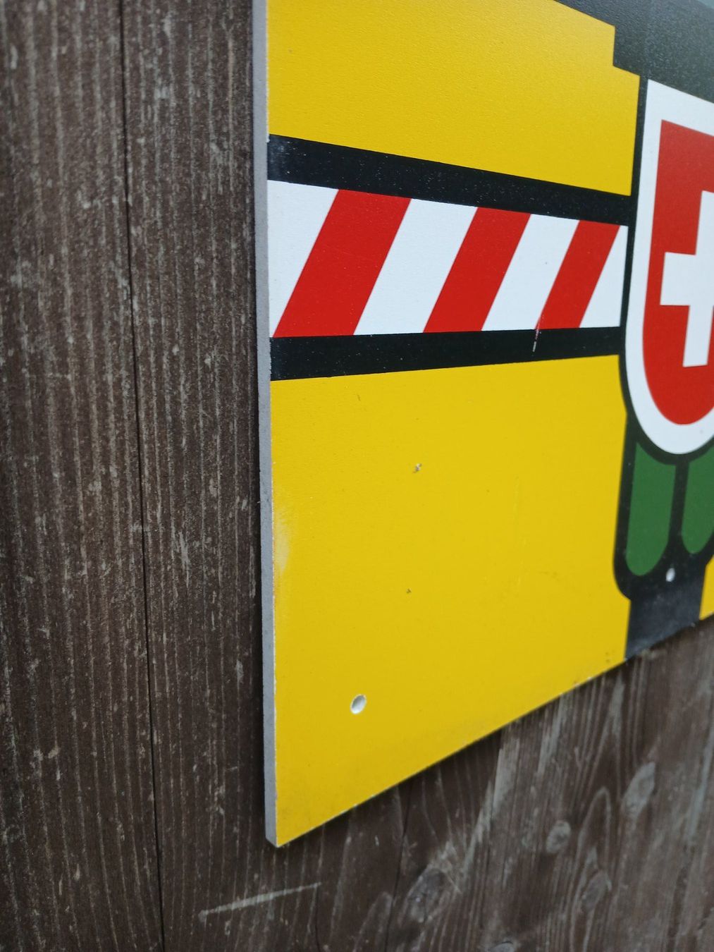 Armée suisse Ecriteaux: Armee STOP  Schild > mittlere grösse – Neuf (Voir description) à Bilten par Archiv55 1