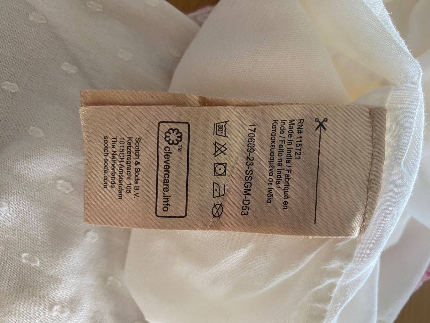Camicette, T-shirt & Top: Mädchenbluse SCOTCH & SODA Gr. 14 J. – Usato da Richterswil venduto da Busanca 2