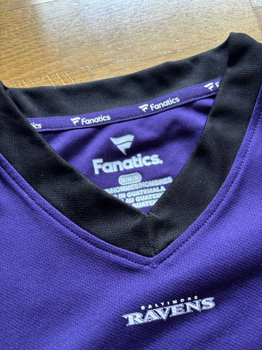T-shirt: Fanatics Baltimore Ravens JacksonTrikot – Usato da Winterthur venduto da Domihofmann 2
