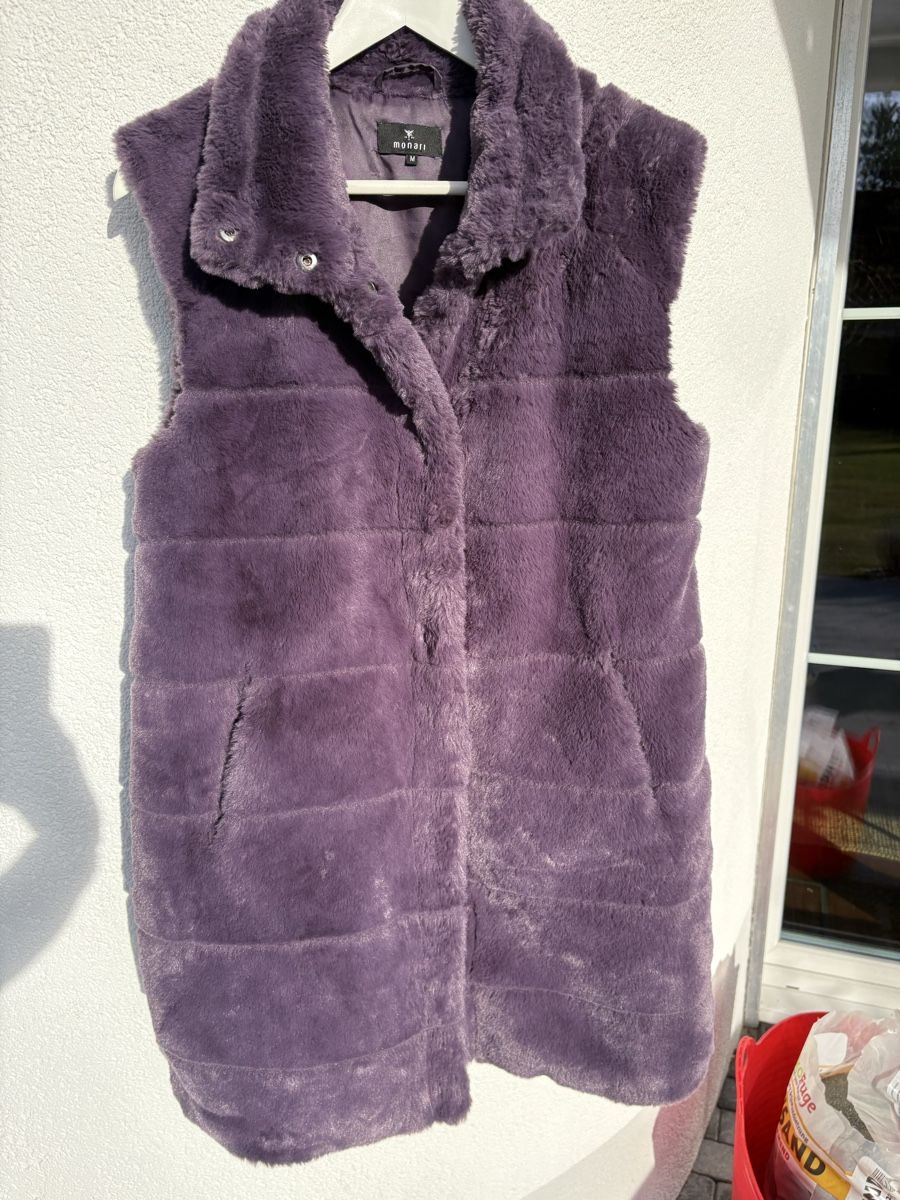 Monari Gilets & Westen: Long Fellweste MONARI, M – Gebraucht aus Azmoos von alix001 1