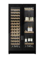 Caso Wine Chef Duo 122 Weinkühlschrank Schwarz