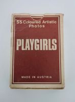 altes, erotisches Kartenspiel "Playgirls" No. 1004  