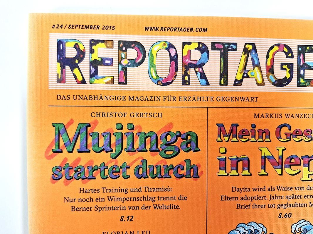Revues & Magazines: REPORTAGEN Nr. 24 September 2015 – D'occasion à Wil SG par Restwert_Wil 1