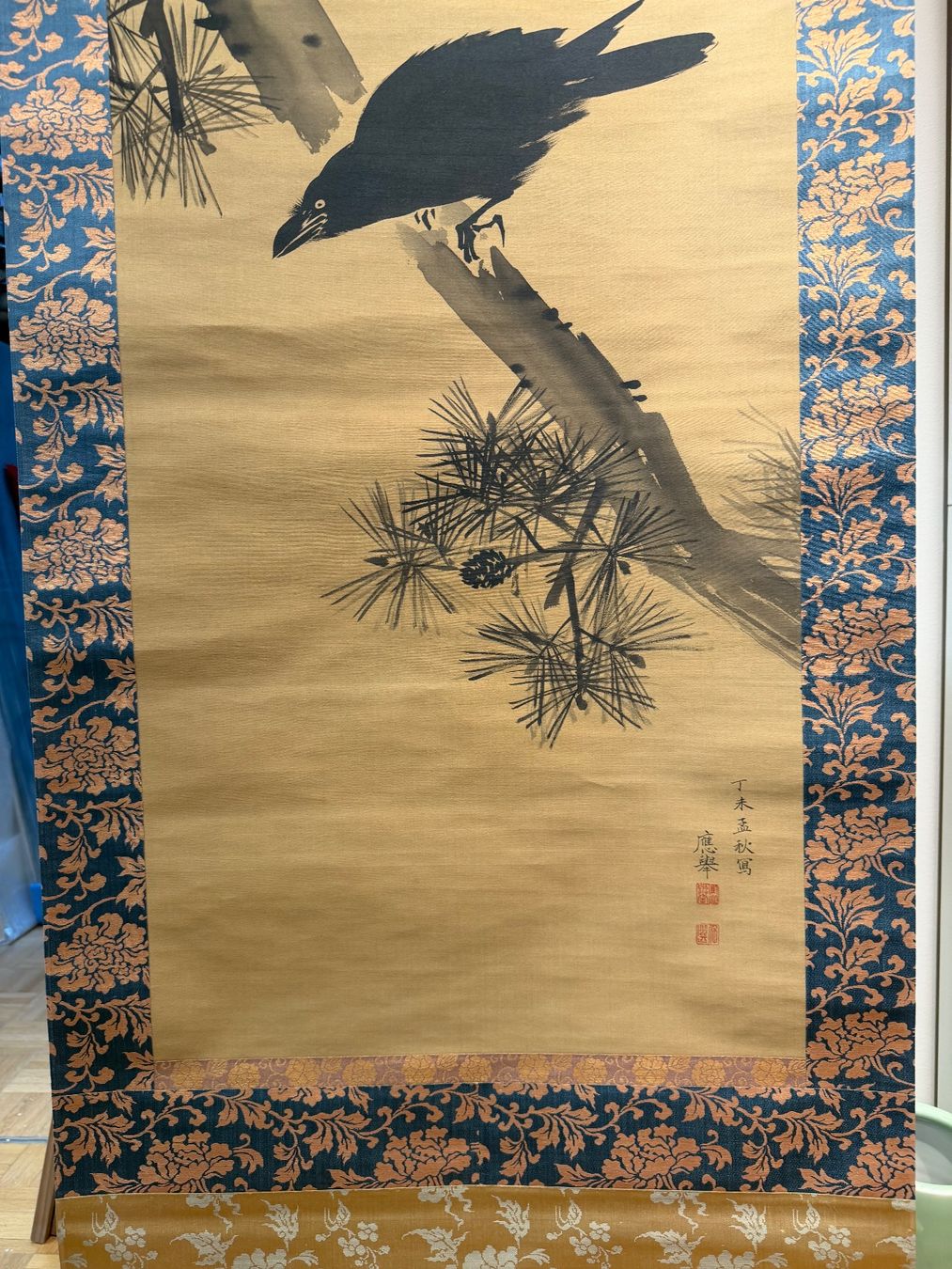 Foto & Immagini: Rollbild Japan Kakejiku „Karasu" – Usato da Bern venduto da mbtiti 5