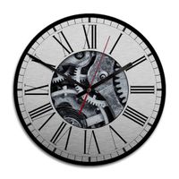 Wanduhr Alu-Dibond  Ø 28cm (neu, UVP 57.90 Fr.)