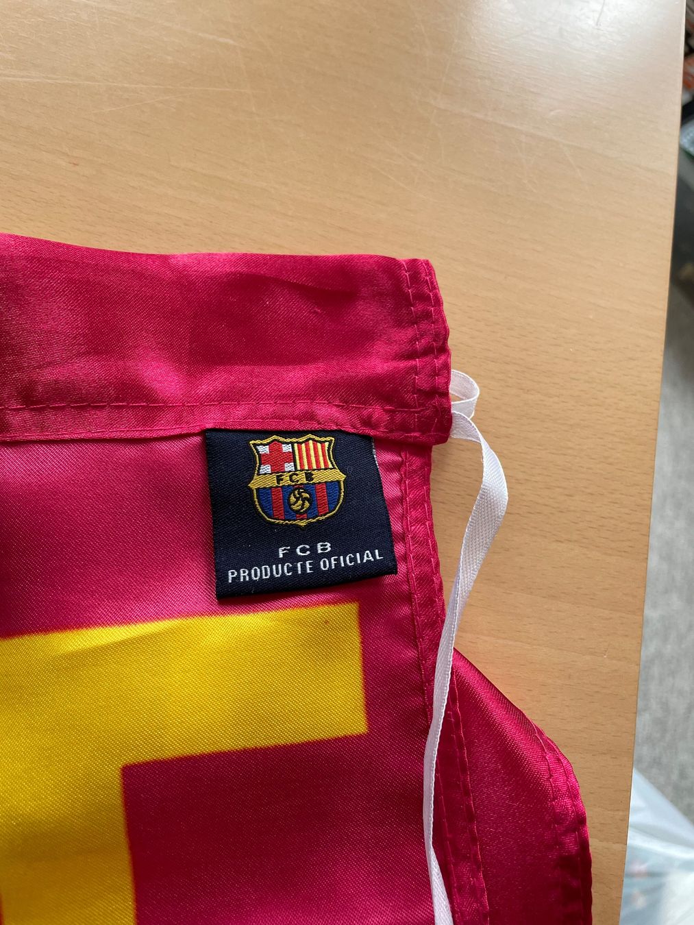 FC Barcelona Bandiere: FC Barcelona Fahne – Usato da Speicher venduto da boaserra 2