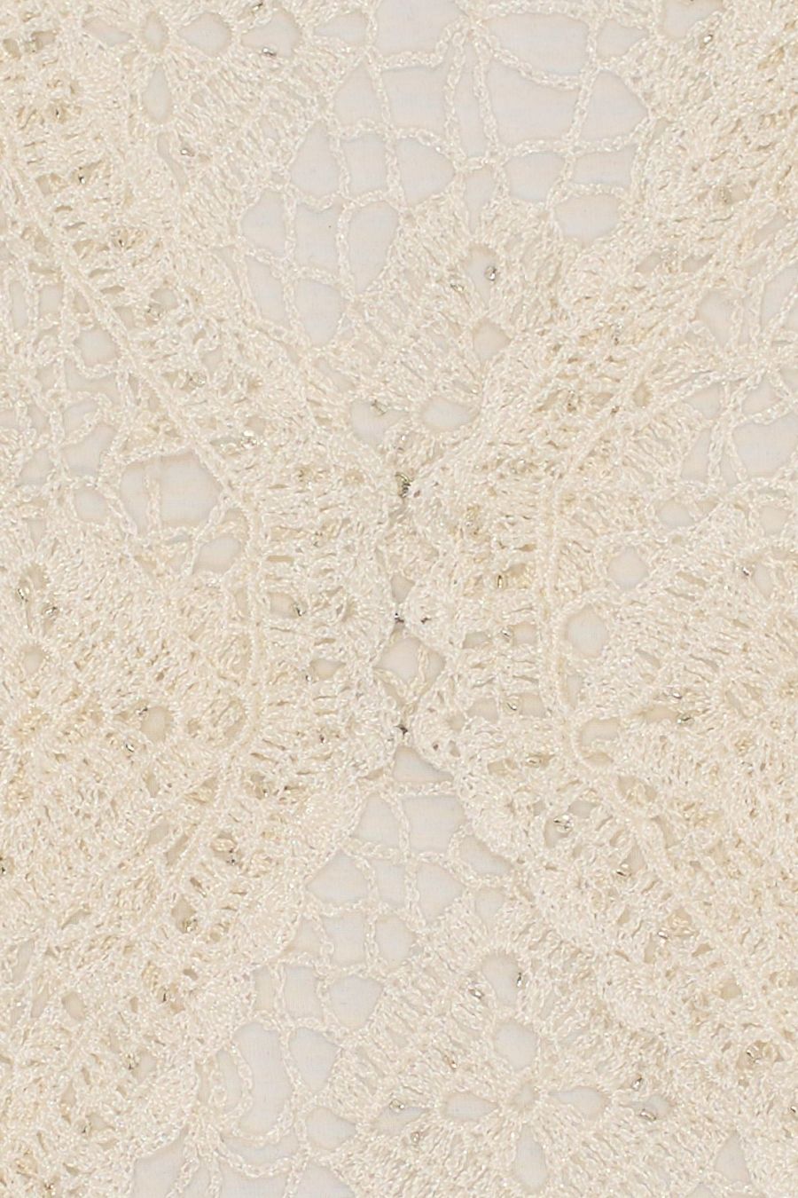 Bolero: Wallis Boléro Crochet Écru Métallisé T. M – Usato da Fribourg venduto da re-fine 4