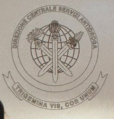 Servierplatten: 1 Polizei-Metallschale Italien – Neu (gemäss Beschreibung) aus Zürich von Policepatch 1