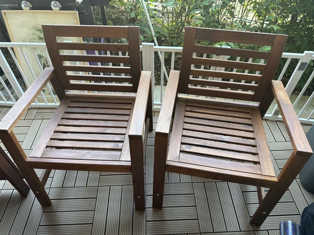 Ikea Set di tavolo e panche: Terrassenmöbel/Gartenmöbel – Usato da Liestal venduto da jubbi 2