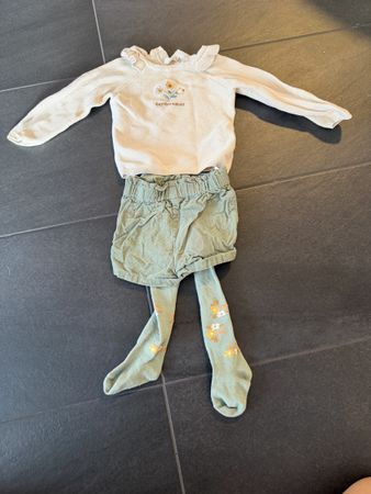 Baby Set C&A Pullover Hose Strumpfhose Grösse 74 6-9M