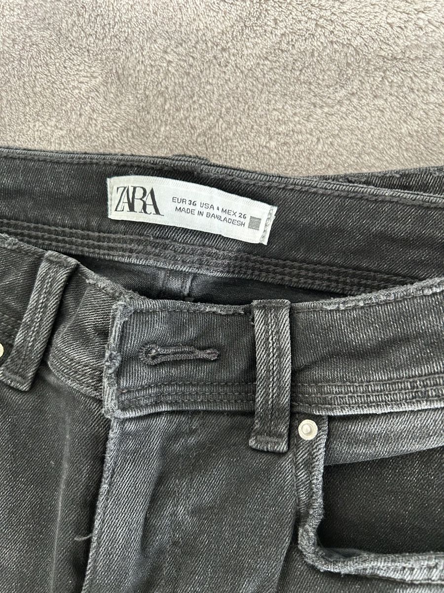 Zara Jeans: Jeans Zara noir delavé size 36 – Usato da Epalinges venduto da kat_lyp6 1