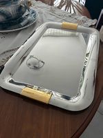 1-3 Wunderschöne Silberplatten (Inox) zu verkaufen 