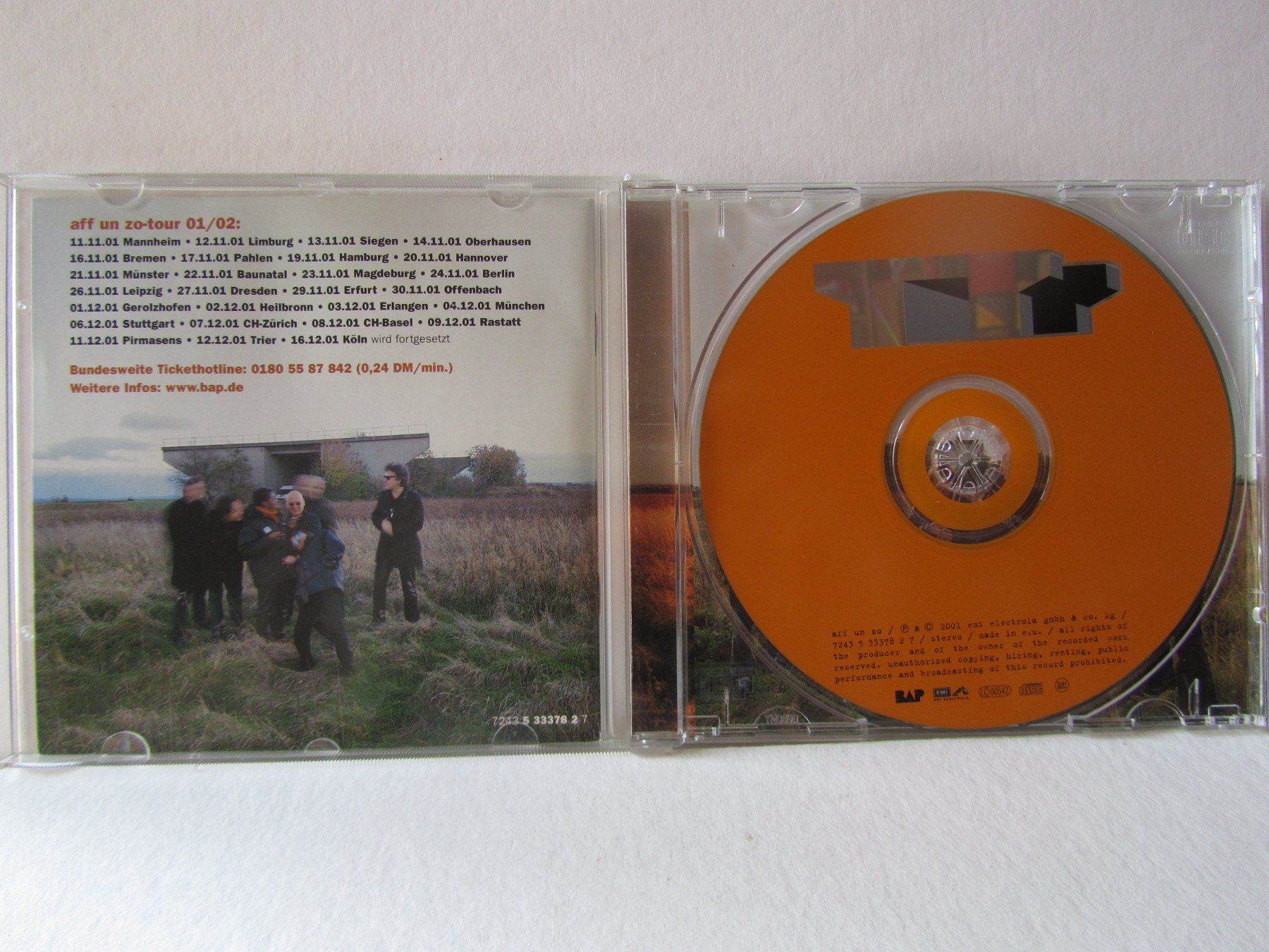 CD: BAP, CD, aff un zo – Usato da Weiningen ZH venduto da dietsch57 1