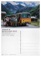 Sertig Dörfli Davos Postauto Saurer 3DUK50 P 24624 + 24615