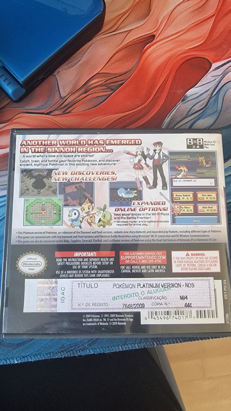 Pokémon Giochi: Pokémon Platinum Original – Usato da Nyon venduto da PMargarido 3