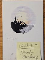 Unikat - Handzeichnung Postkarte von 1927 nur 1.--
