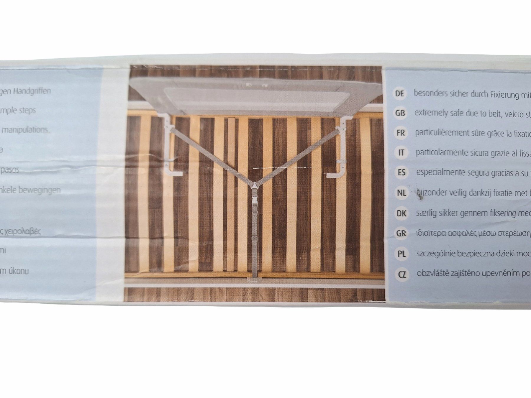 Box & Barriere di sicurezza: REER BYMYSIDE Bettgitter Grau 100x50 cm – Nuovo (secondo la descrizione) da Breitenbach venduto da Restwert_Breitenbach 4