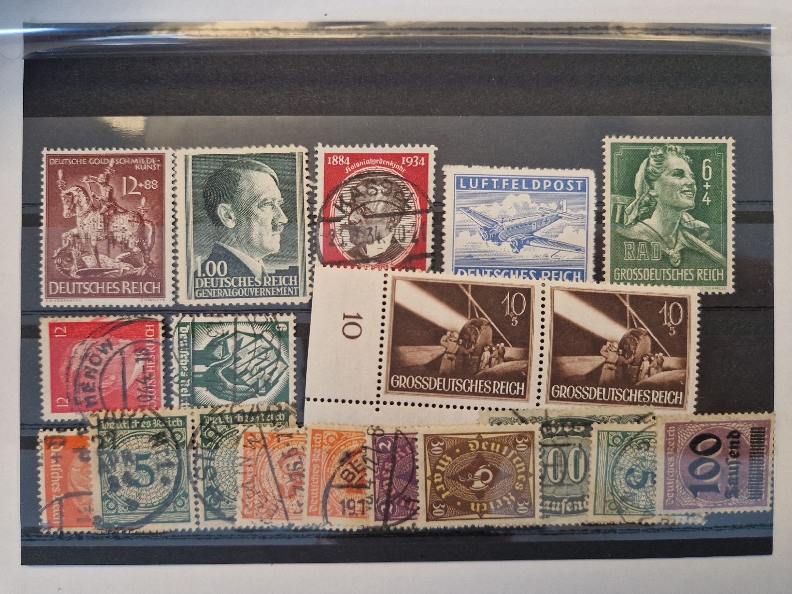 Tutti i francobolli: Deutsches Reich Briefmarken – Usato da St. Gallen venduto da Enrico_SG