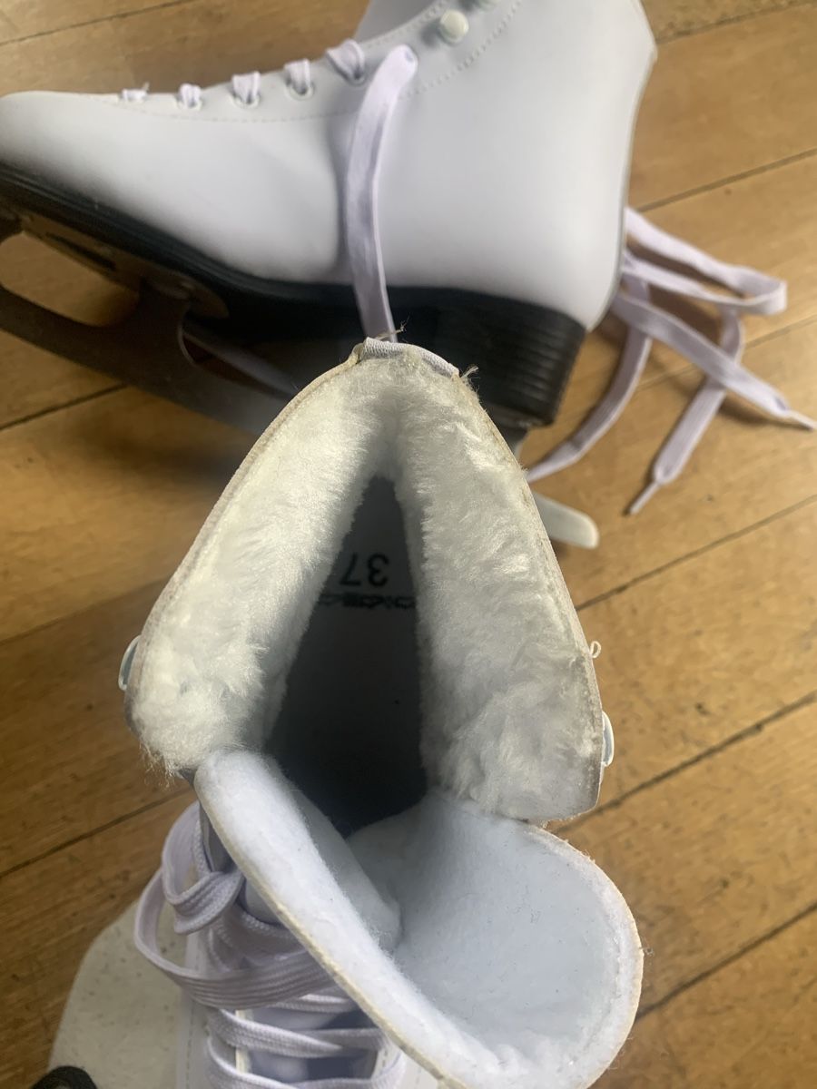 Pattini da ghiaccio: Schlittschuhe Gr. 37, unbenutzt – Nuovo (secondo la descrizione) da Jenins venduto da annejuliane 1