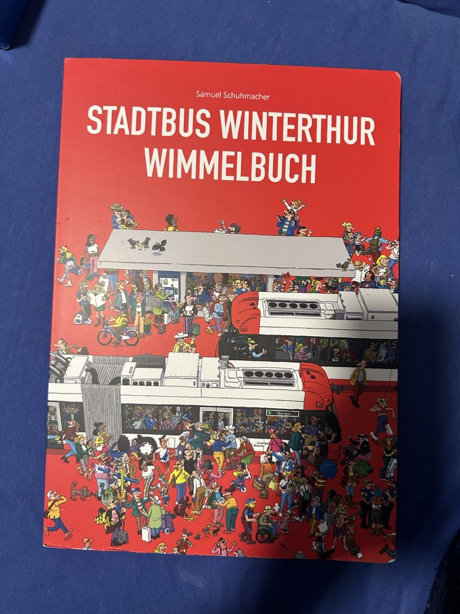 Libri: Wimmelbuch Stadtbus Winterthur / Kinderbuch – Usato da Winterthur venduto da bil_em97