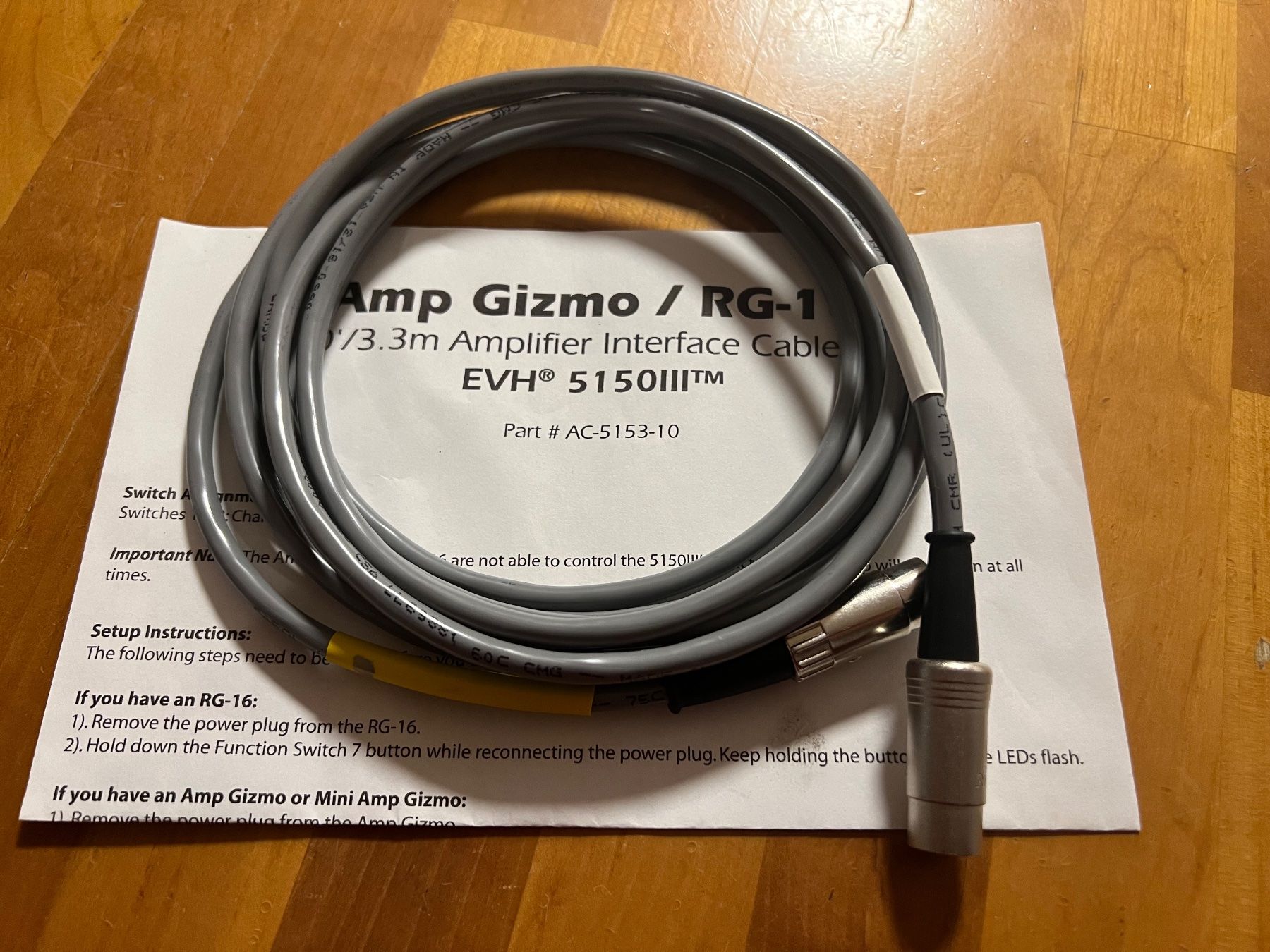 Verstärker: RJM Mini Amp Gizmo MIDI Controller for EVH 5150III – Gebraucht aus Giubiasco von telecaster0041 2