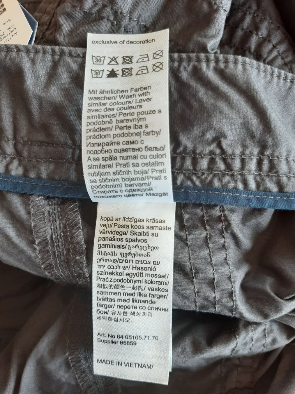 Tom Tailor Pantaloni: Bermuda Tom Tailor Grösse W34 – Nuovo e nell'imballaggio originale da Aarwangen venduto da Anflolu66 2