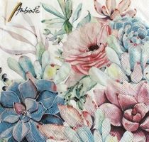 Serviette succulent love (1129) 3Stk.