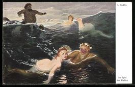 Arnold Böcklin: Im Spiel der Wellen, Ke