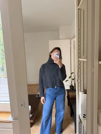 Day Birger et Mikkelsen S Rollkragenpullover dunkelgrau 