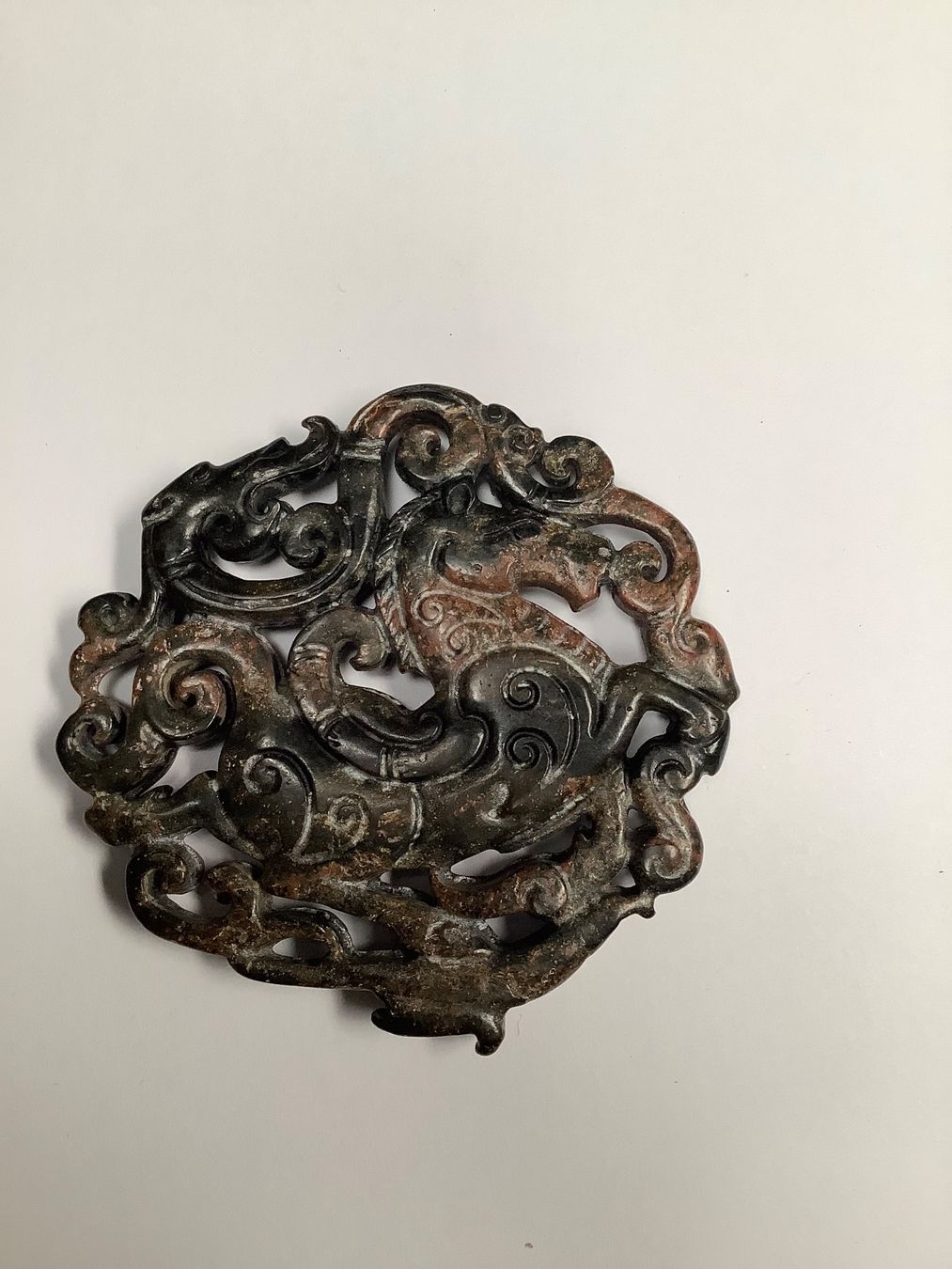 Ciondoli: Altes Jade Amulett – Usato da Zürich venduto da Albatros57 1