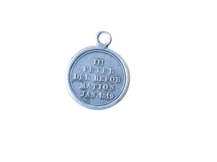 Medaglie: Medaille Zwingli Feier Reformation 1819 – Usato da Mörschwil venduto da aik_x8mc 1