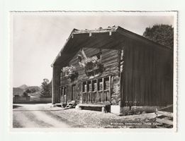 Ansichtskarte Wildhaus, Geburtshaus von Ulrich Zwingli 1954