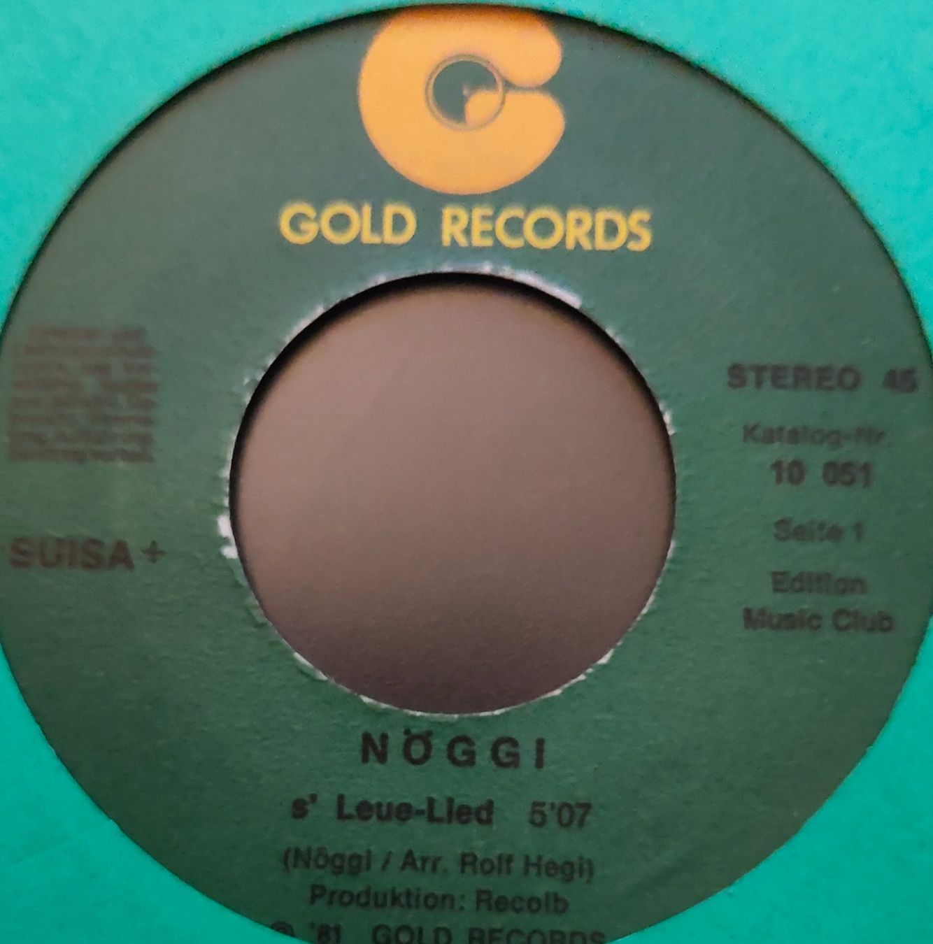 Dischi in vinile: Vinyl-Single Nöggi - s'Leue-Lied – Usato da Langenthal venduto da Modo39