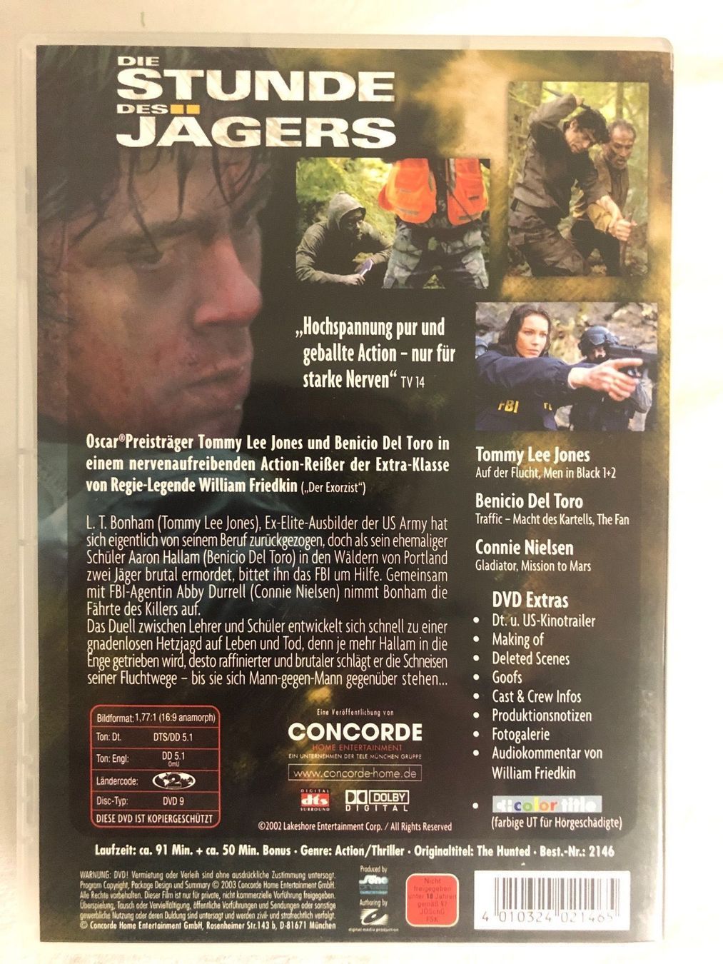 Tutti i DVDs: DVD Die Stunde des Jägers – Usato da Hunzenschwil venduto da jaeggi1978 1