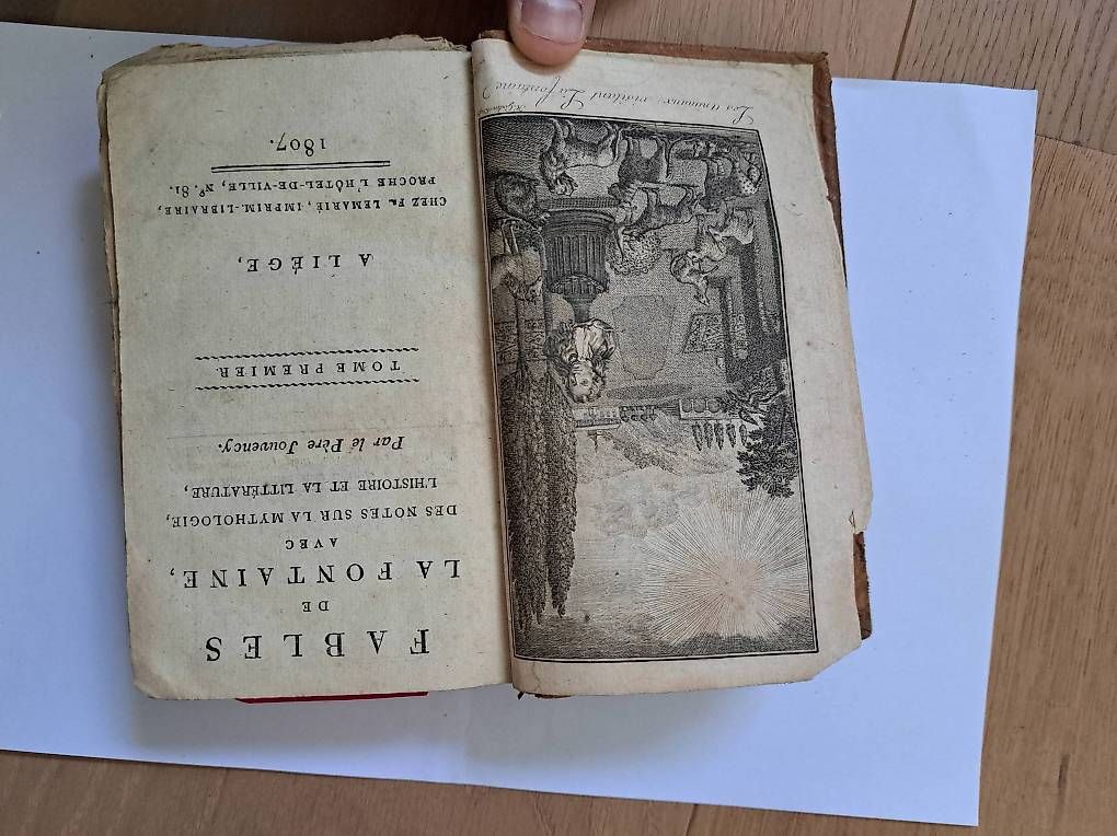 Libri: Fables de la fontane 1807 – Usato da Bussy-chardonney venduto da Cartago 1