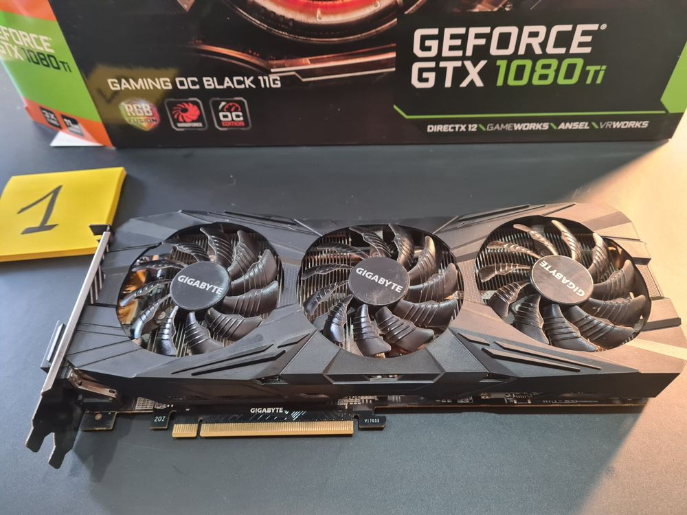 GIGABYTE GEFORCE GTX 1080Ti - 11G | Kaufen auf Ricardo