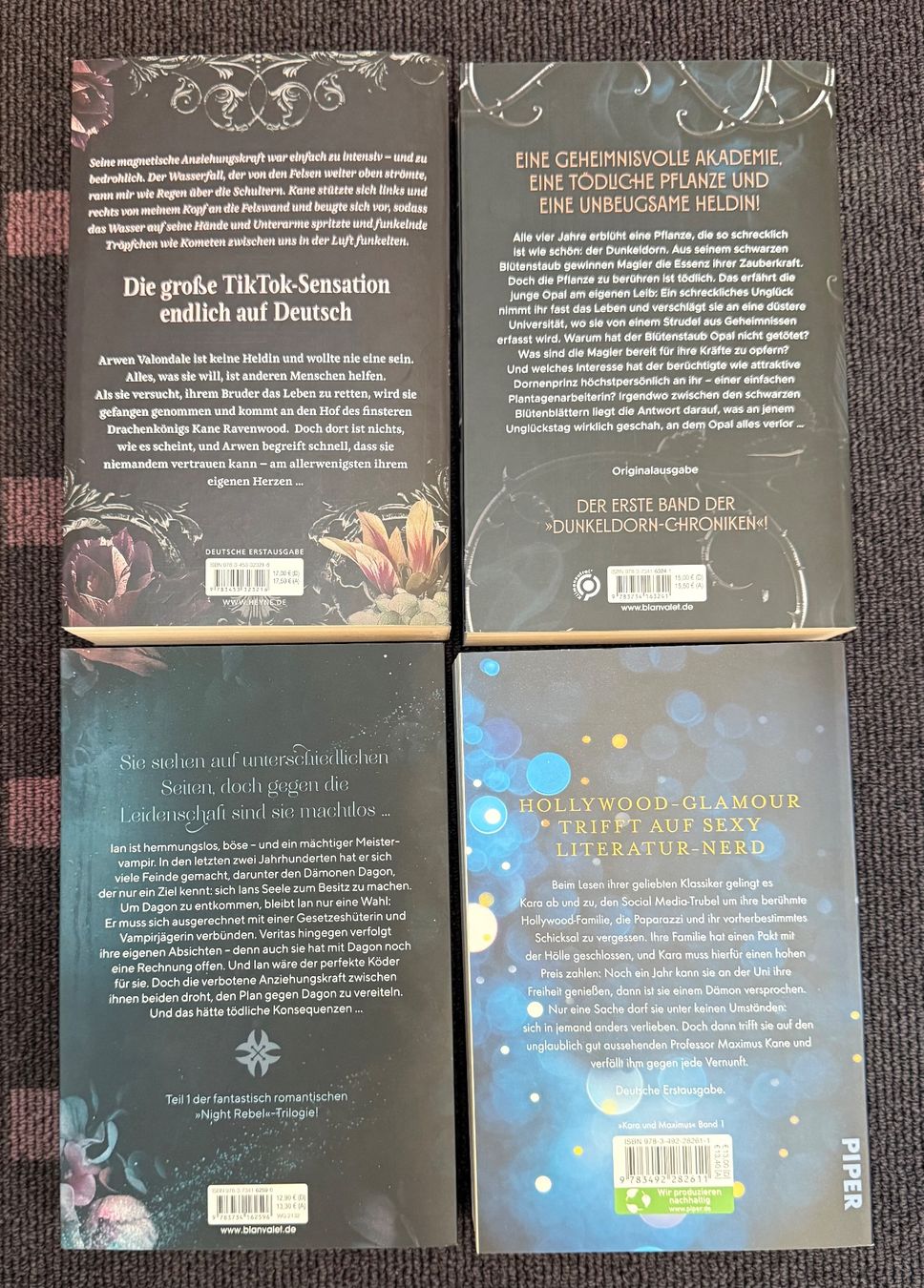 Bücher: 4 Fantasy Romane – Gebraucht aus Eichberg von Lolapop18 2