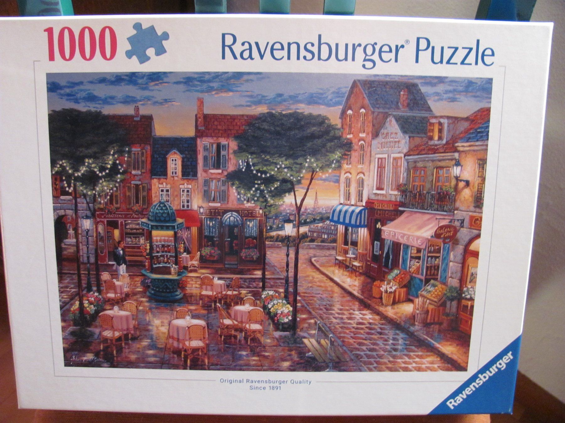 Ravensburger Puzzles: Ravensburger Puzzle Impression Paris, 1000 Teile, komplett – Gebraucht aus Itingen von wali19