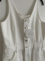Chloé White Denim Dress, Size fr40, New with Tags!