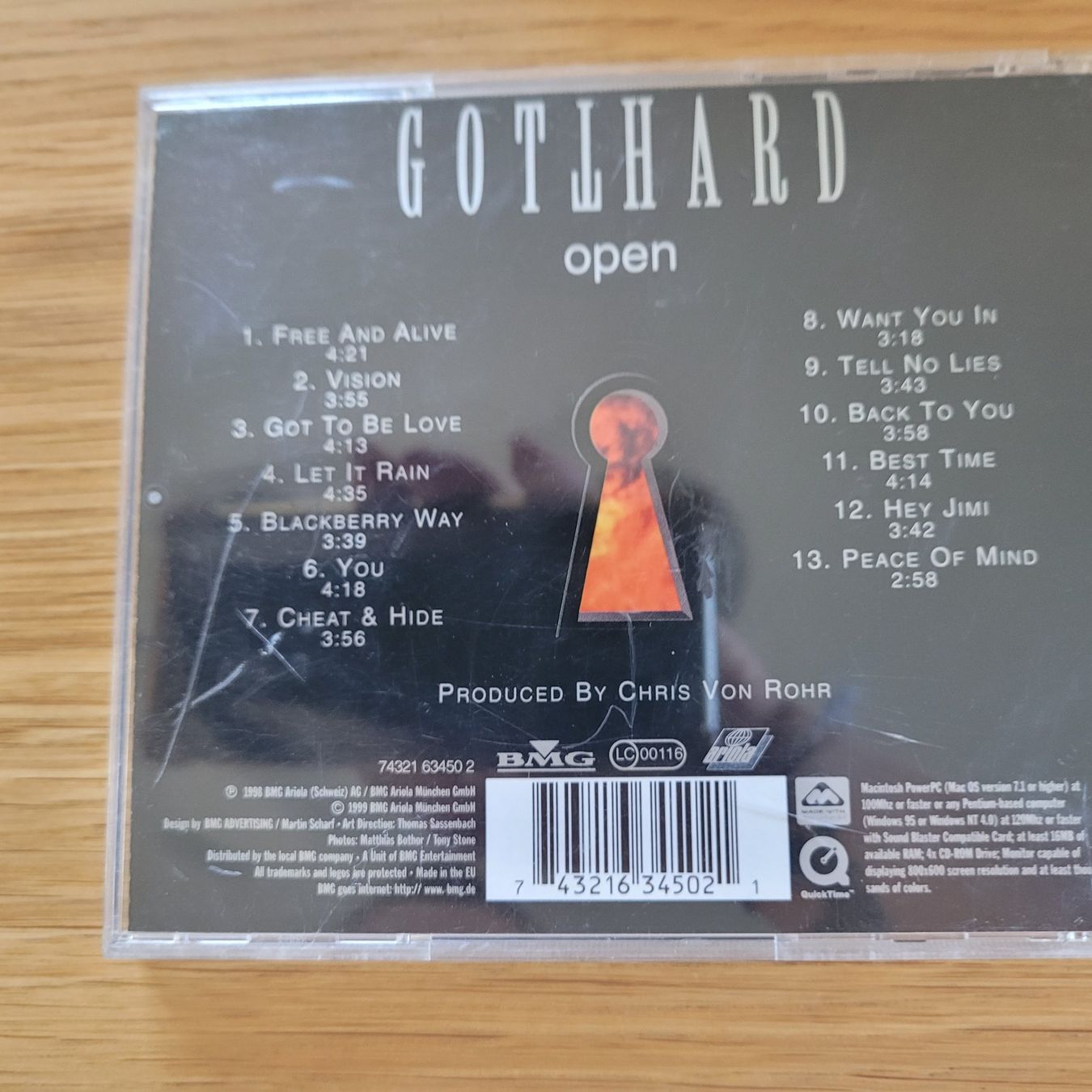CD: CD Gotthard Open – Usato da Biel/Bienne venduto da Destockweb 2